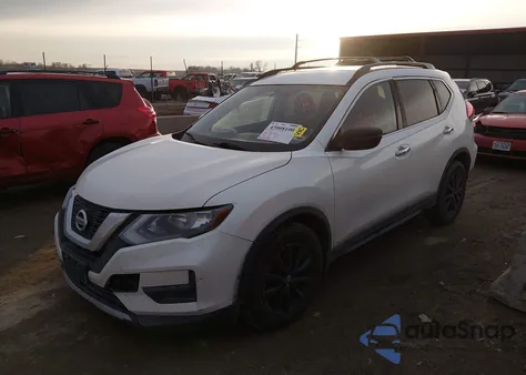 2017 Nissan Rogue Sv из США, поврежденный, VIN 5N1AT2MV6HC821574